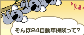 そんぽ　２４自動車保険って？